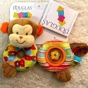 Douglas Baby Cuddle Toy PlayTivity Monkey Loopee